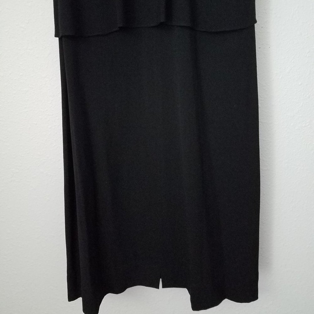 Vintage 1940s Peplum Beaded Dress - Picture 10 of 13